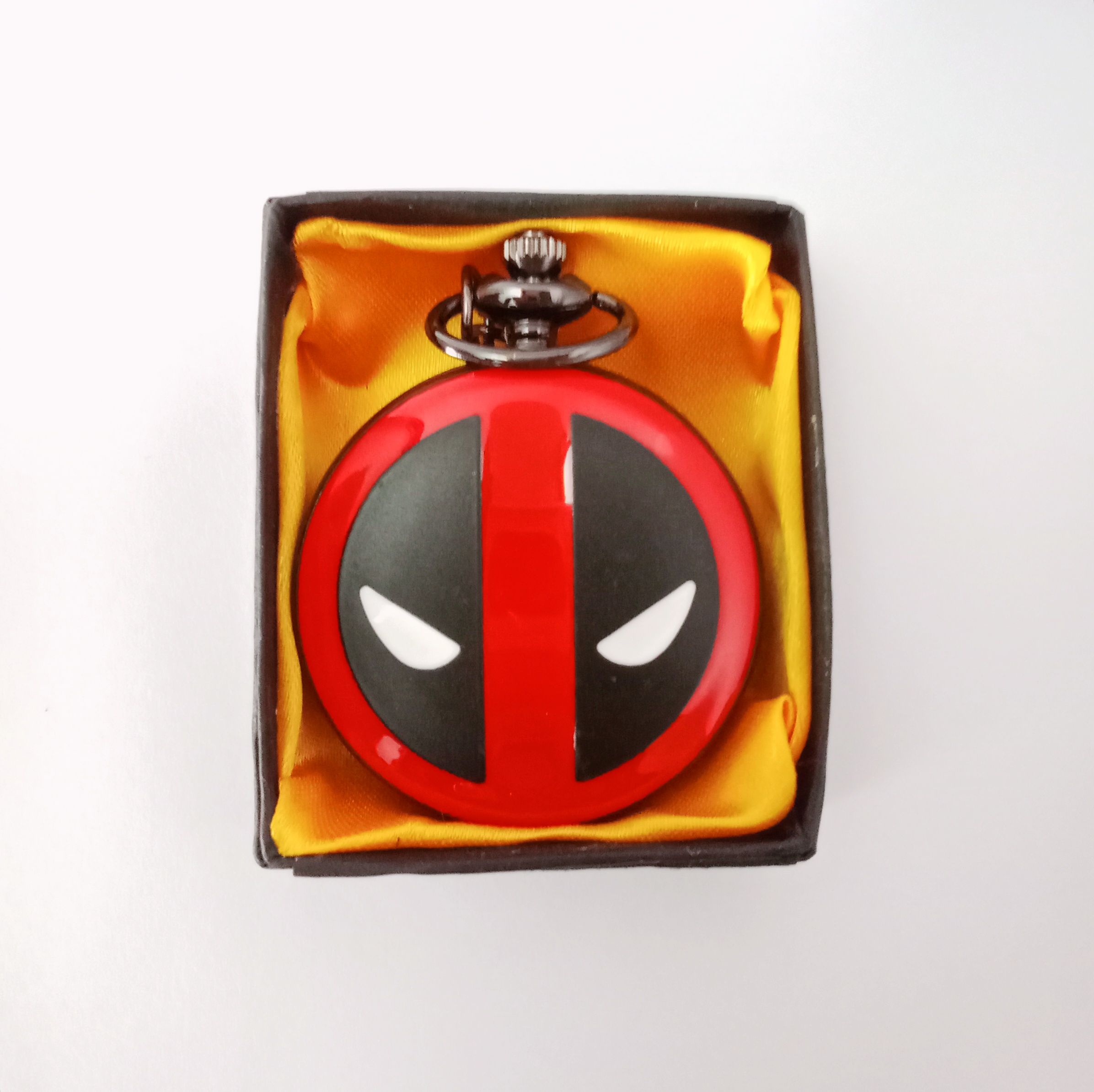 Deadpool Pocket Watch Keychain