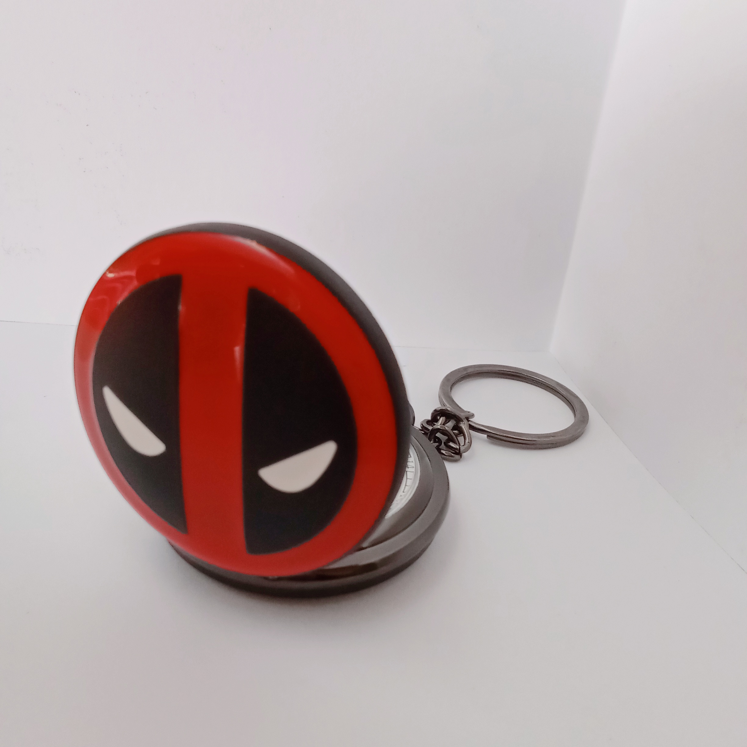Deadpool Pocket Watch Keychain
