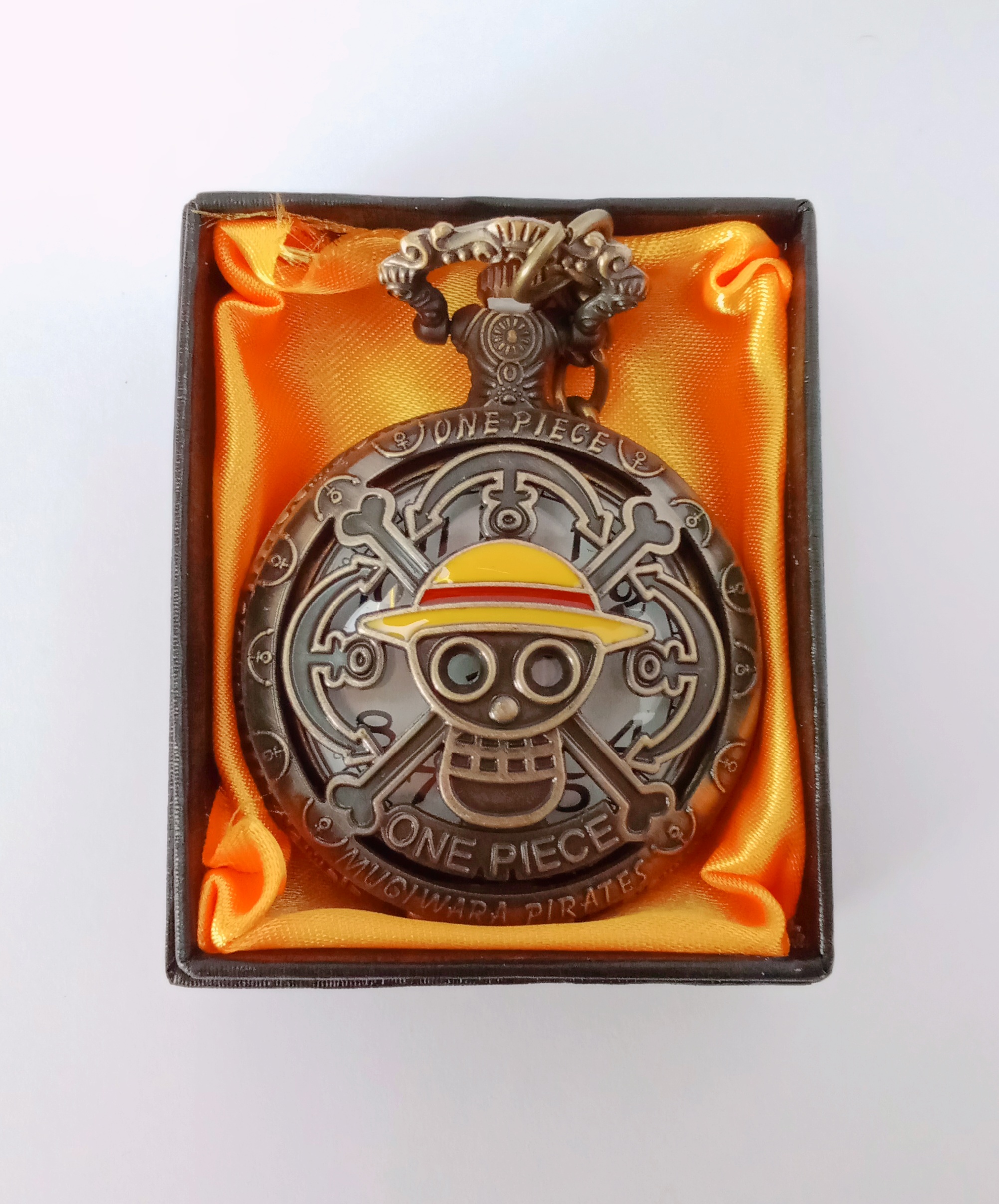 One Piece Pocket Watch Keychain
