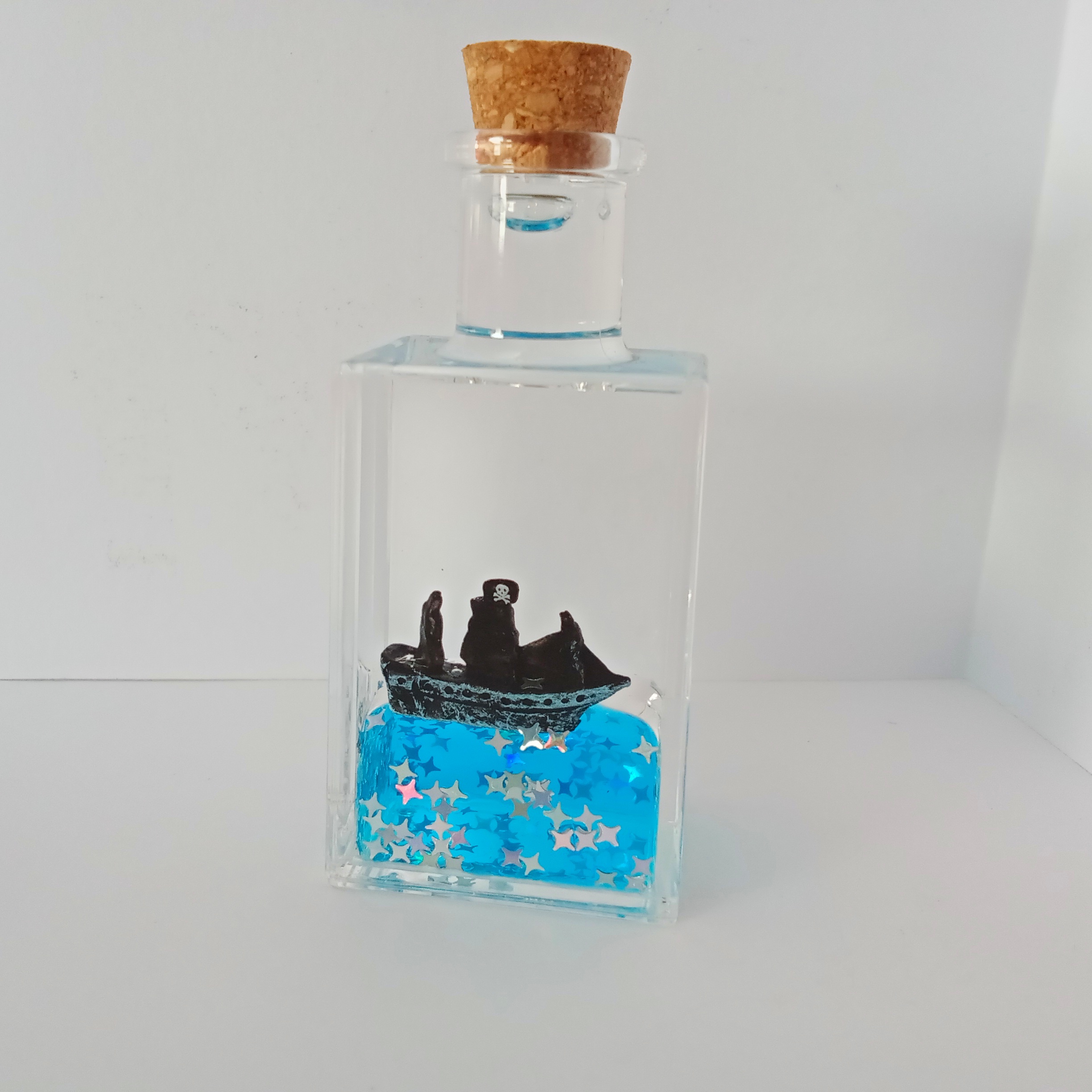 Ship In Bottle ( Black Stars ) 