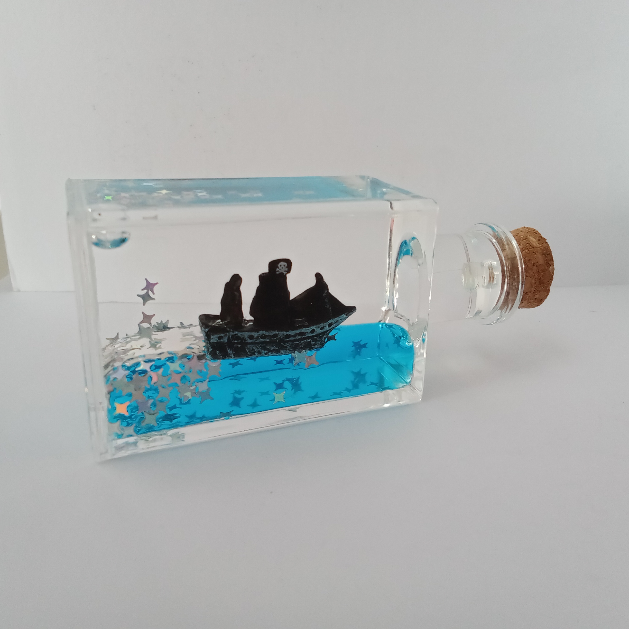 Ship In Bottle ( Black Stars ) 
