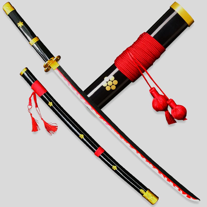 Enma Black Wooden Katana (104 cm)