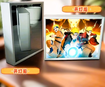 Naruto Light Painting LED Box