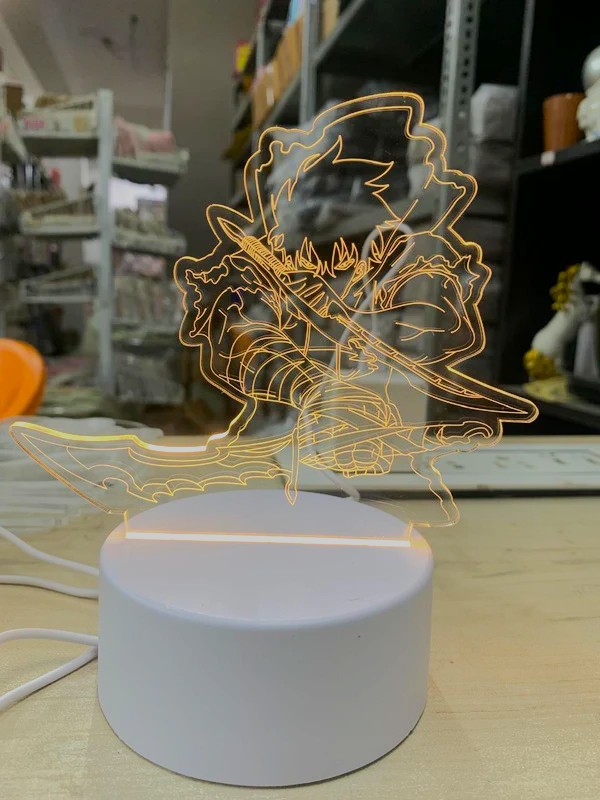 Solo Levelling Sung Jin-Woo LED 3D Lamp