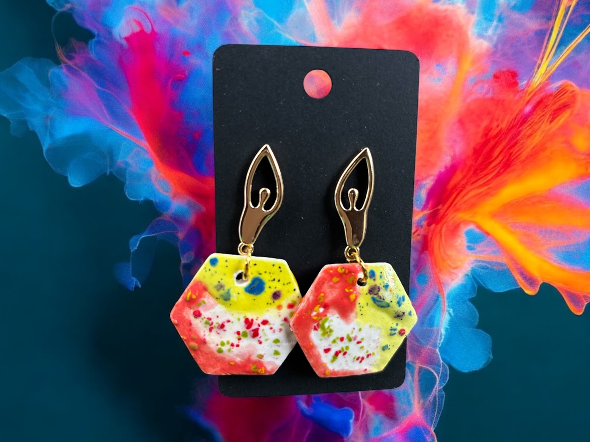 Arlequines hexagonales