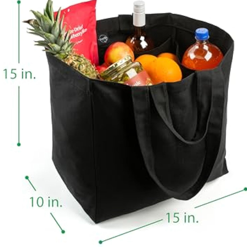 Large Capacity Canvas Shopping Bag 