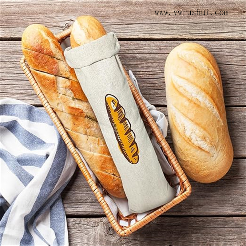 Reusable Cotton Drawstring Bread Bags