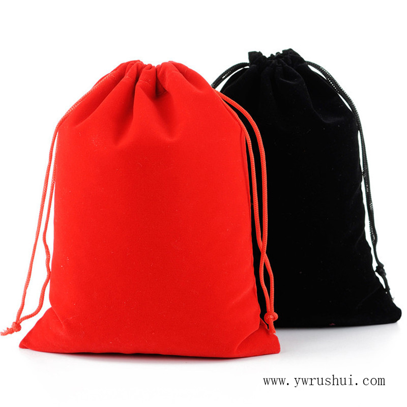 Velvet Gift Bags with Drawstring  