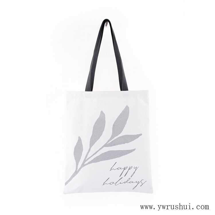 34x39cm Durable 12oz Cotton Shopping Bags 