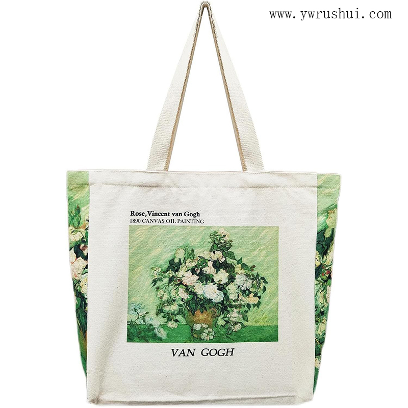 Large Capacity 14oz Natural Cotton Tote Bags  