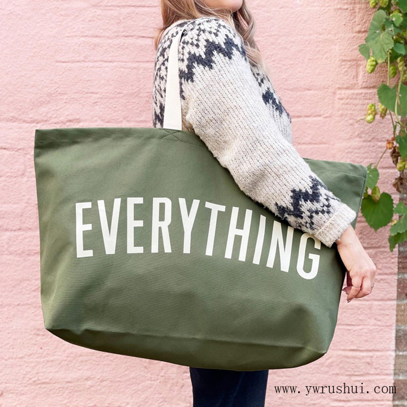 Oversized Everything 100 Canvas Tote Bags 