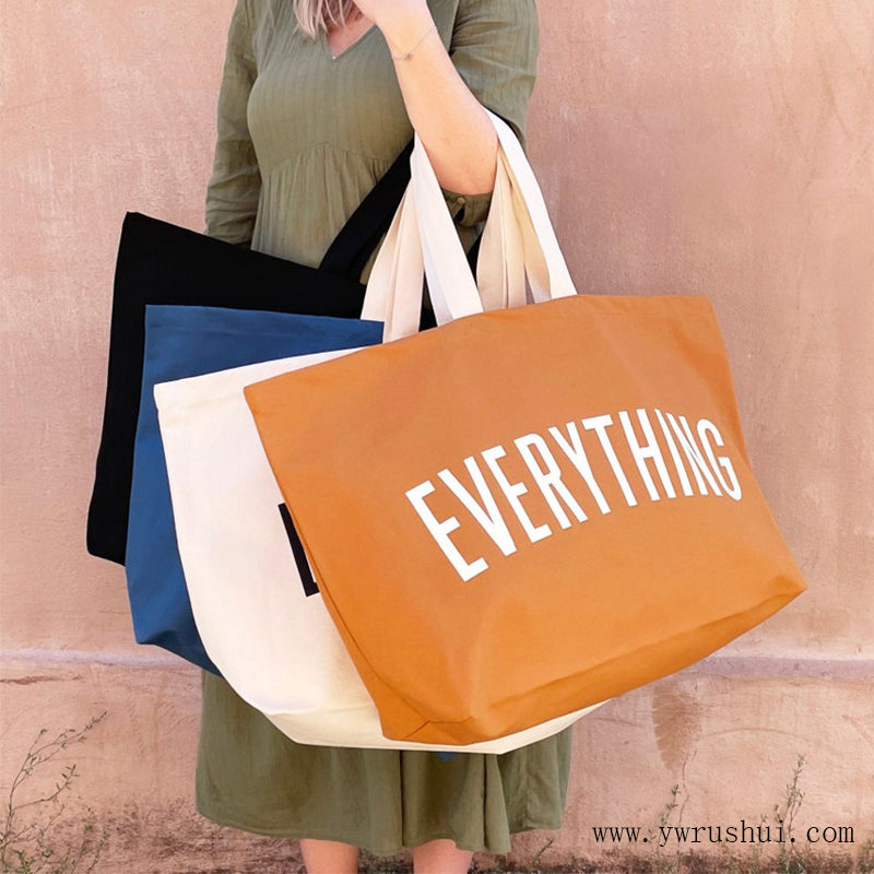 Oversized Everything 100 Canvas Tote Bags 