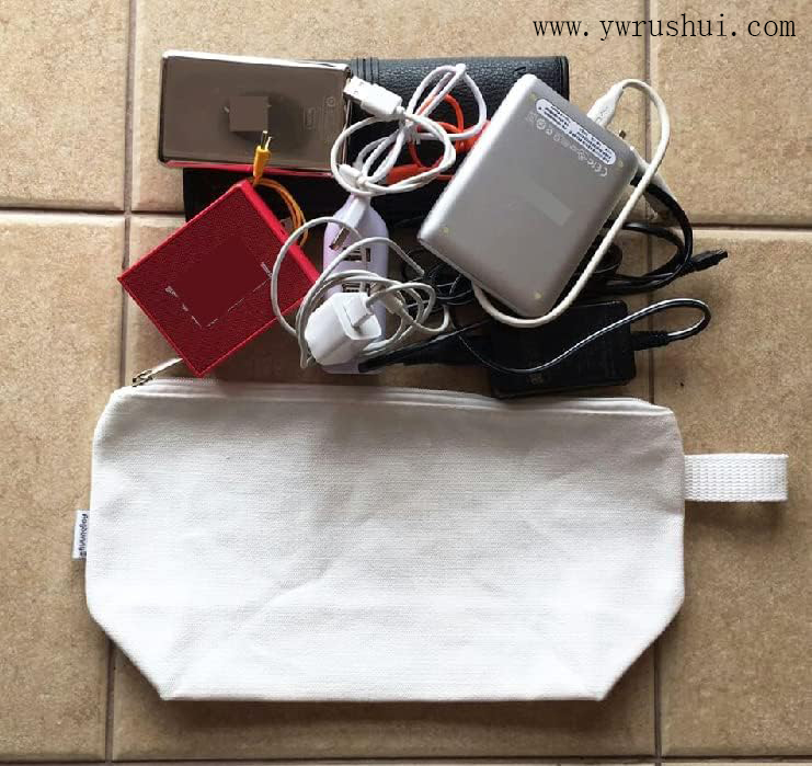 Multi-Purpose Canvas Zipper Pouch  