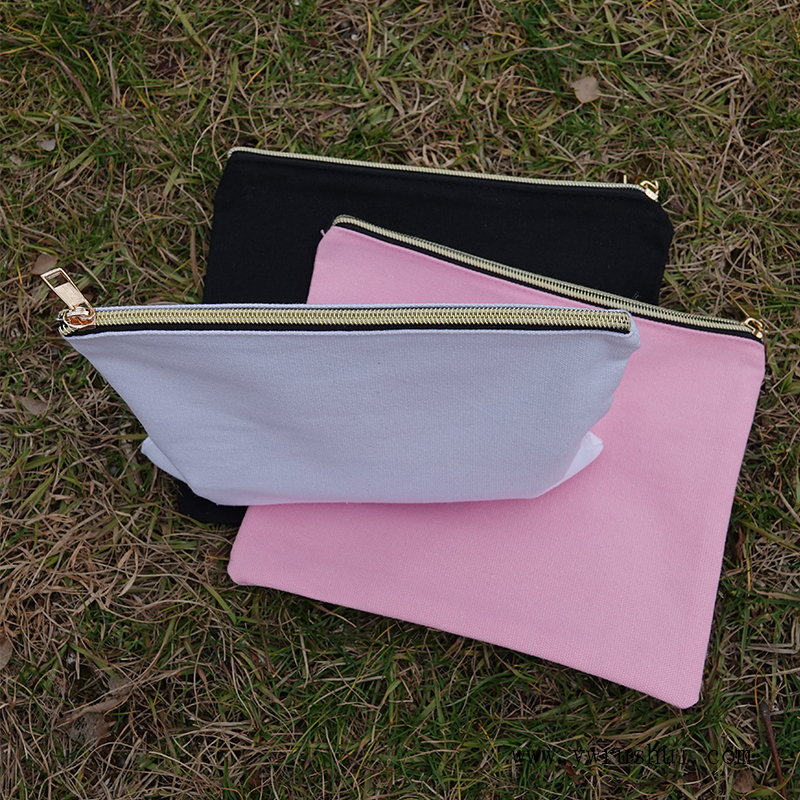 12oz Blank Cotton Makeup Bag 