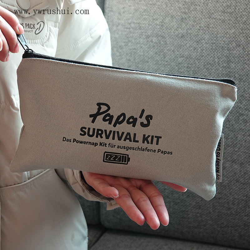 Cotton Makeup Pouch Bag  