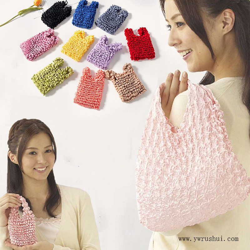 Large Capacity Foldable Packable Tote Shoulder Bag 