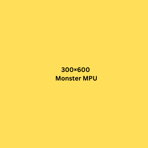 Monster MPU Banner 300x600 | 12 MONTHS