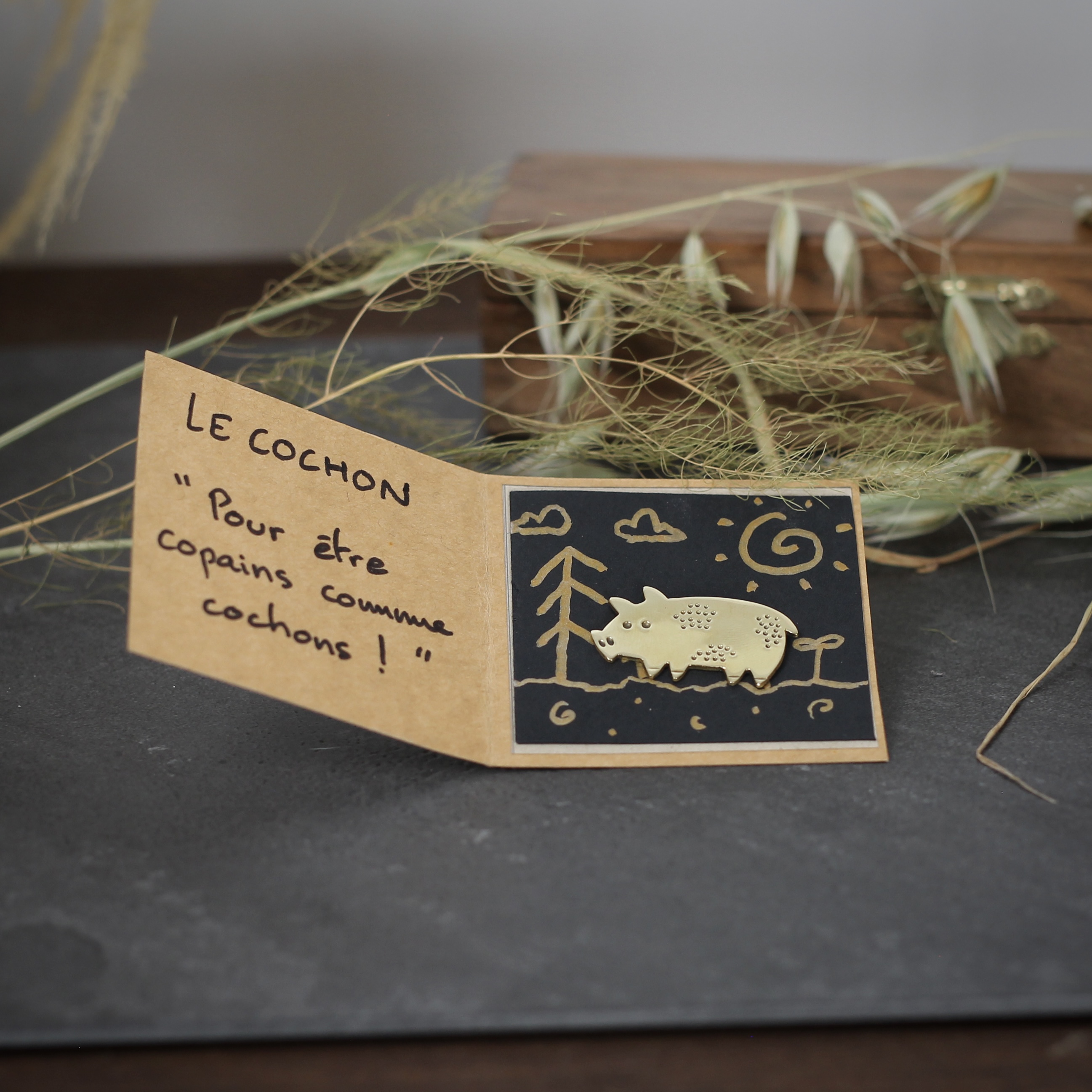 Pin's - Le Cochon - Collection Faune