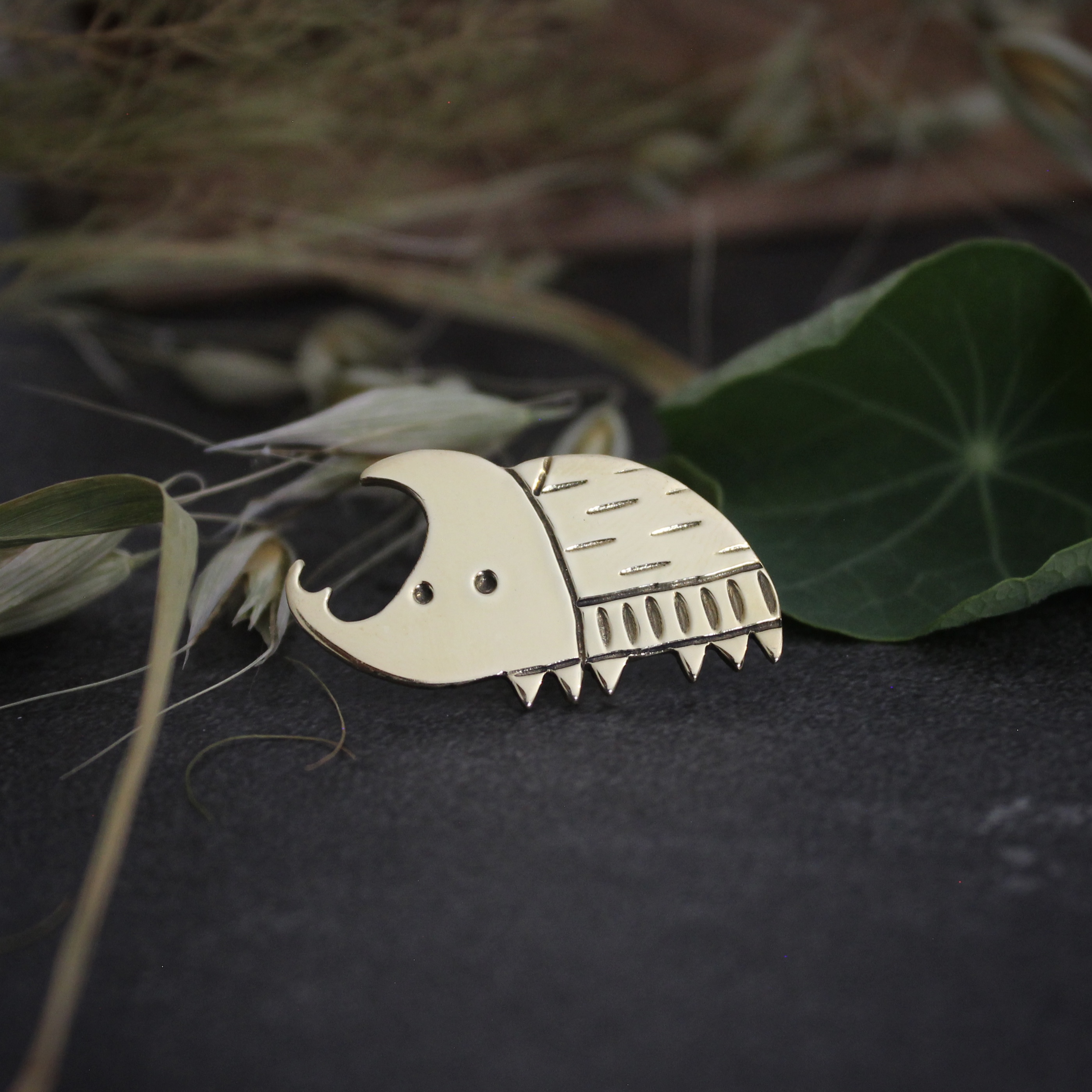 Pin's - Le Scarabée - Collection Faune