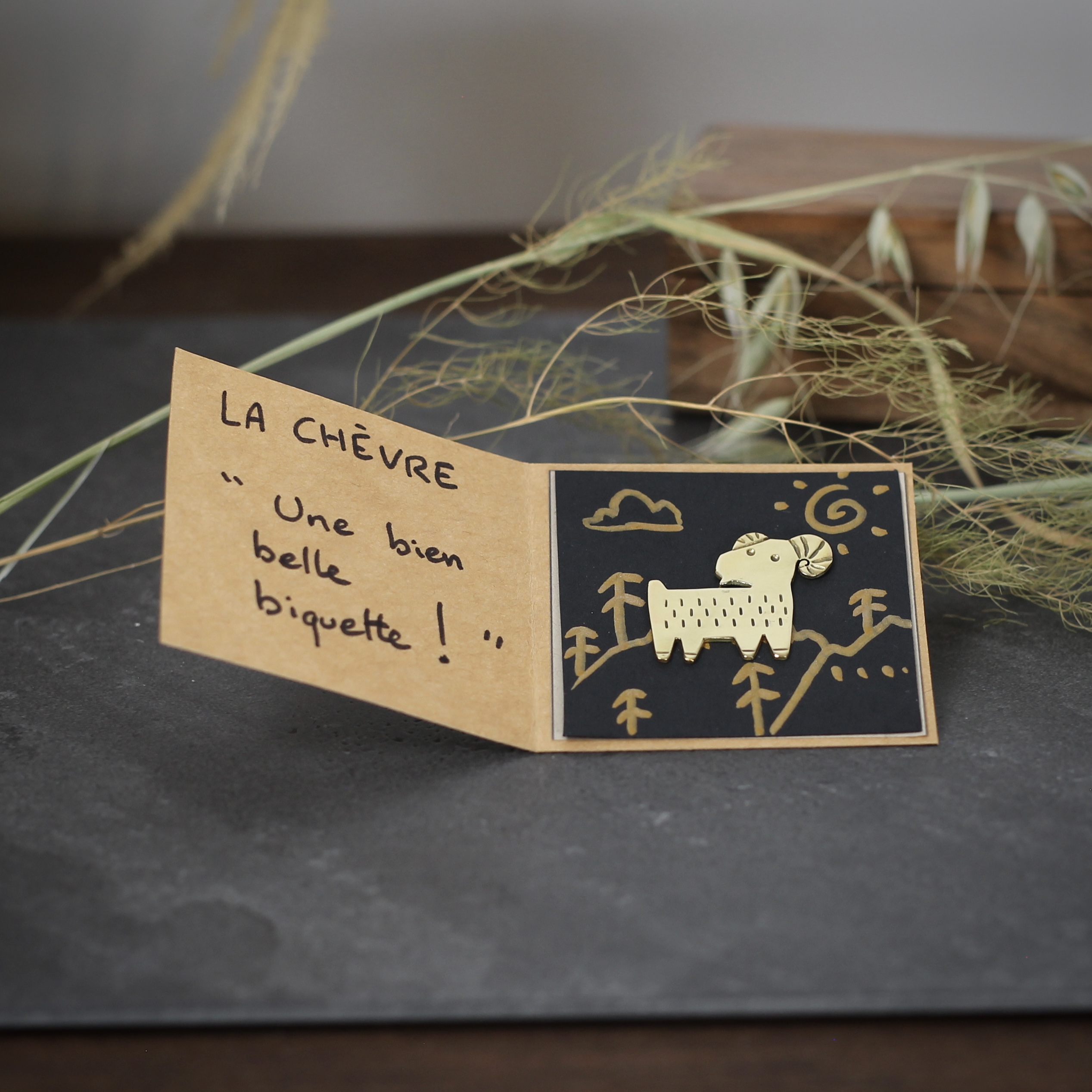 Pin's - La Chèvre - Collection Faune