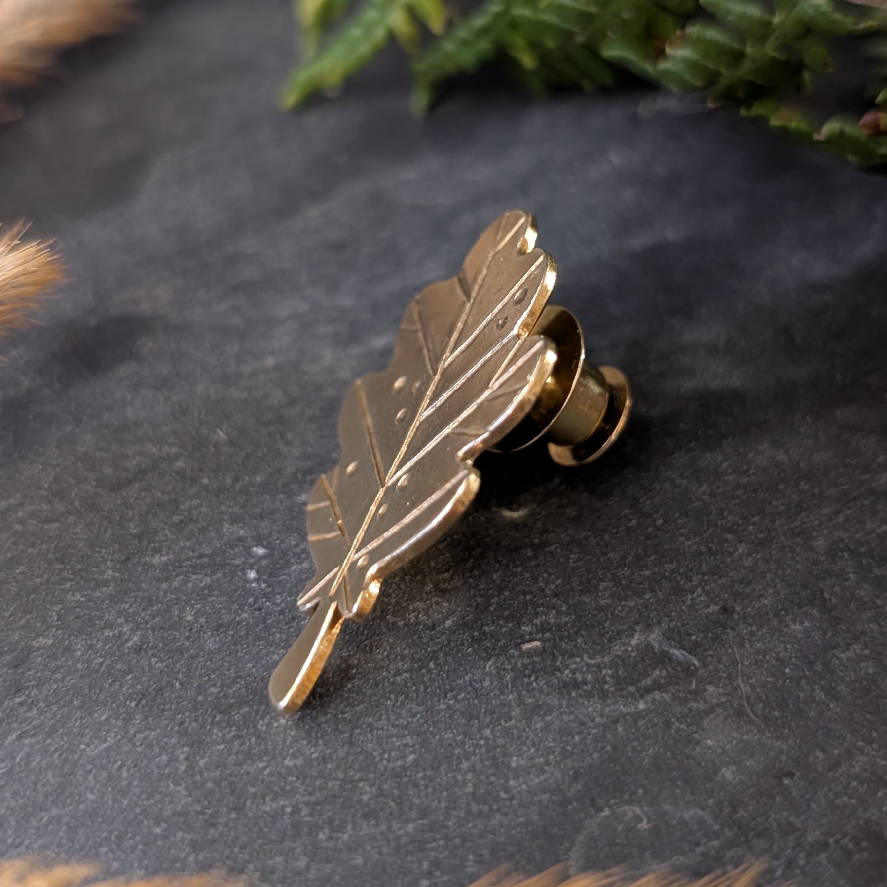 Pin's - La Feuille - Collection Cueillette
