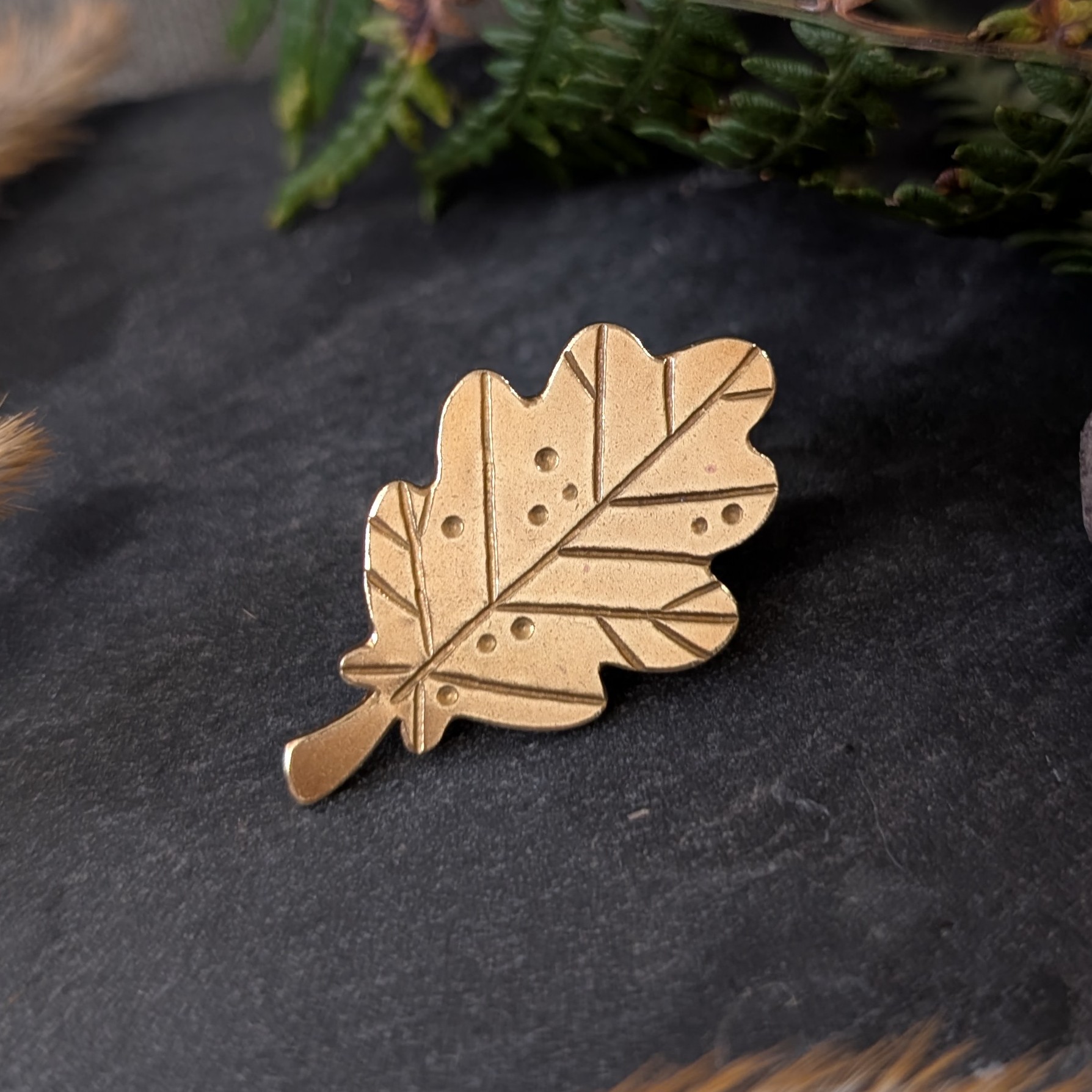 Pin's - La Feuille - Collection Cueillette