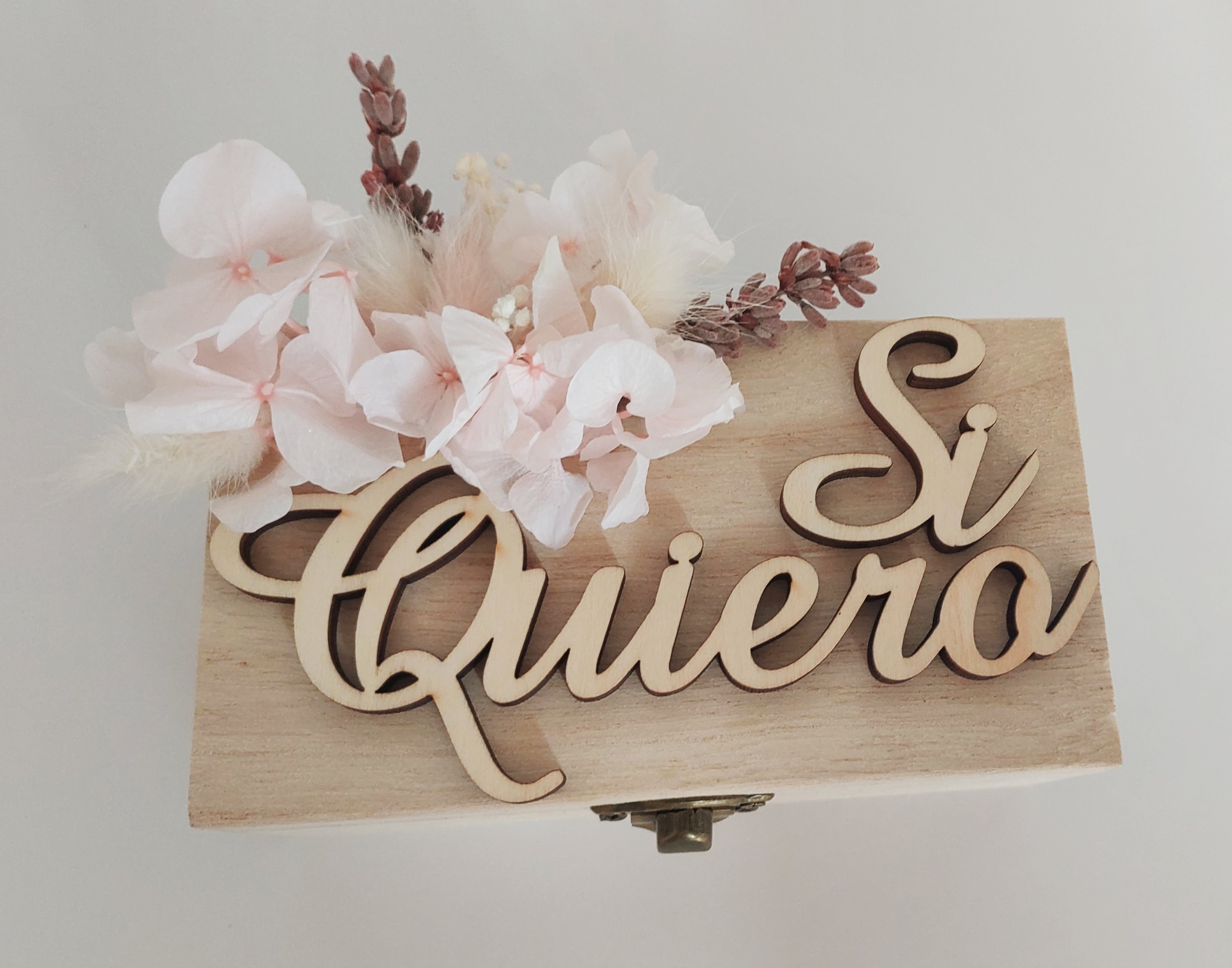 Caja anillos "Si Quiero"