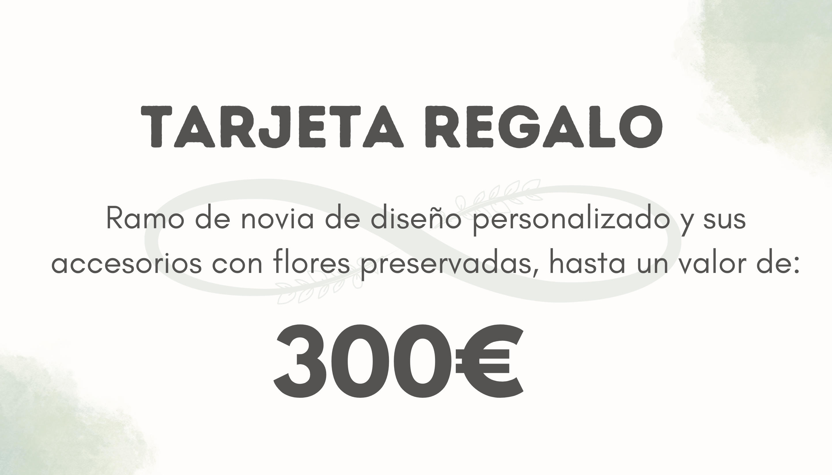 TARJETA REGALO 300€