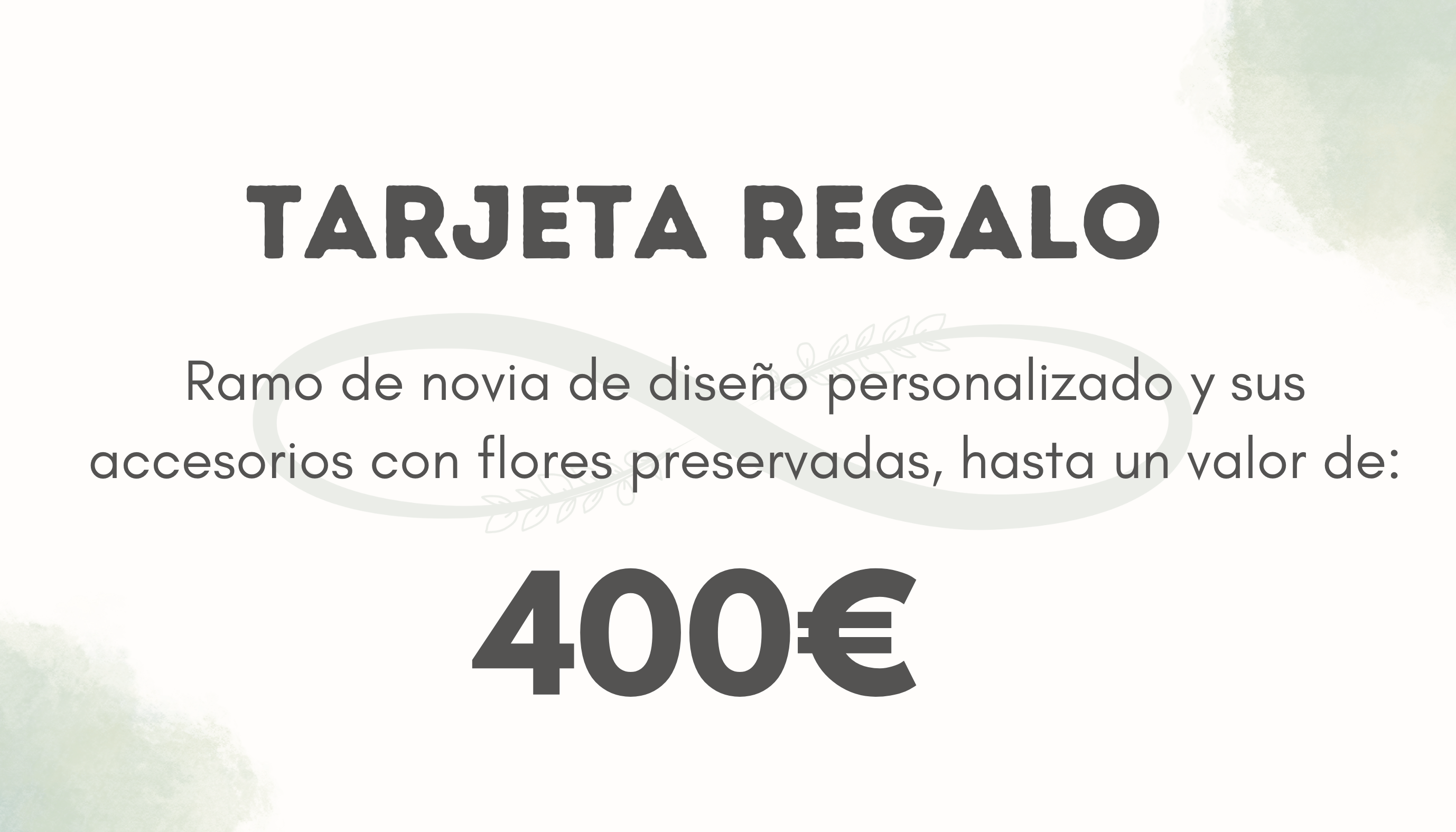 TARJETA REGALO 400€
