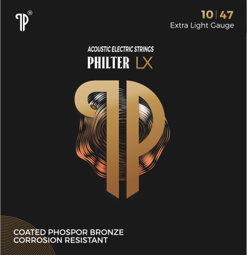 Philter LX Coated Phosphor Bronze Strings 
