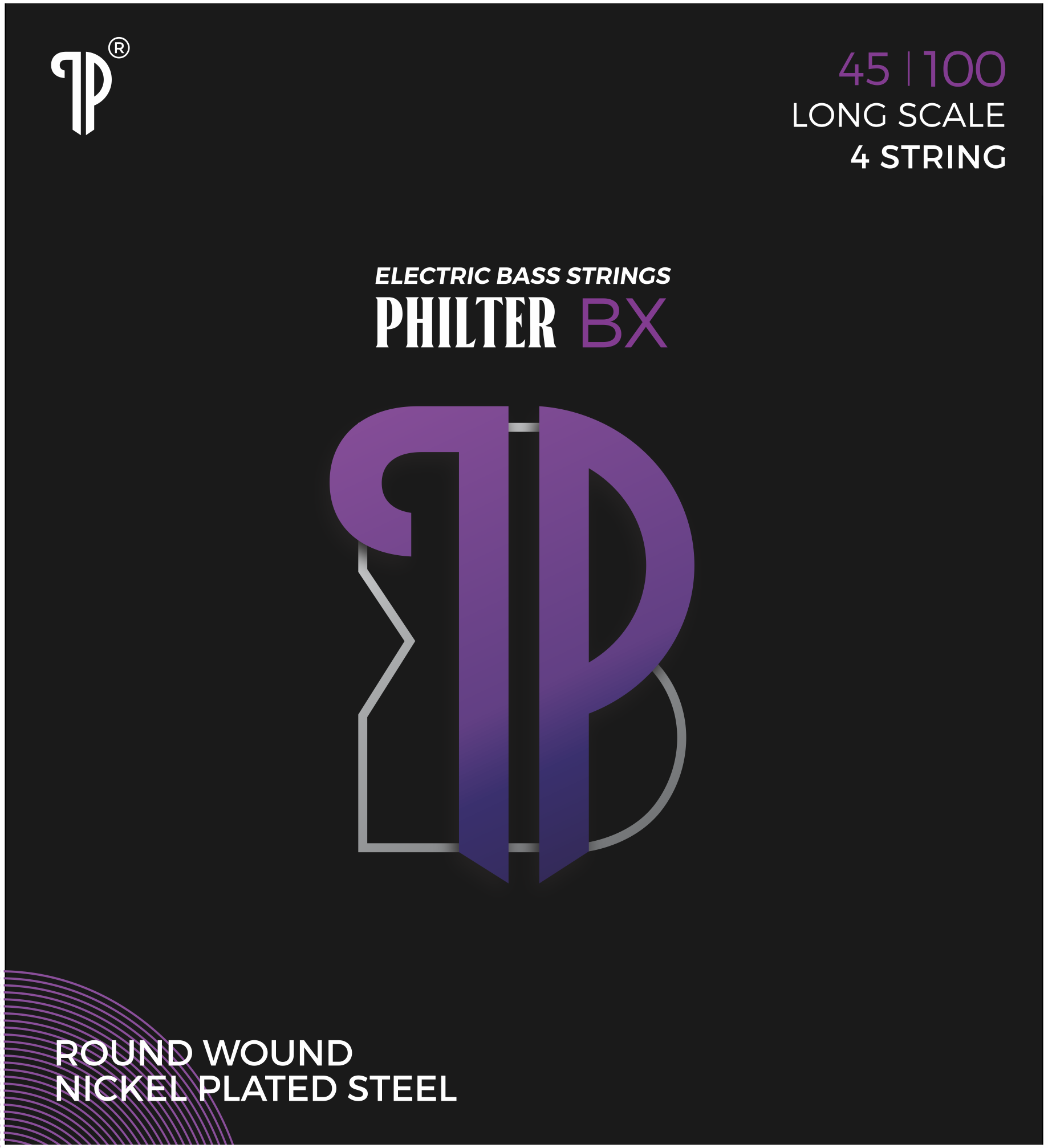 Philter BX Bass Strings Round Wound Nickel Plated Steel
