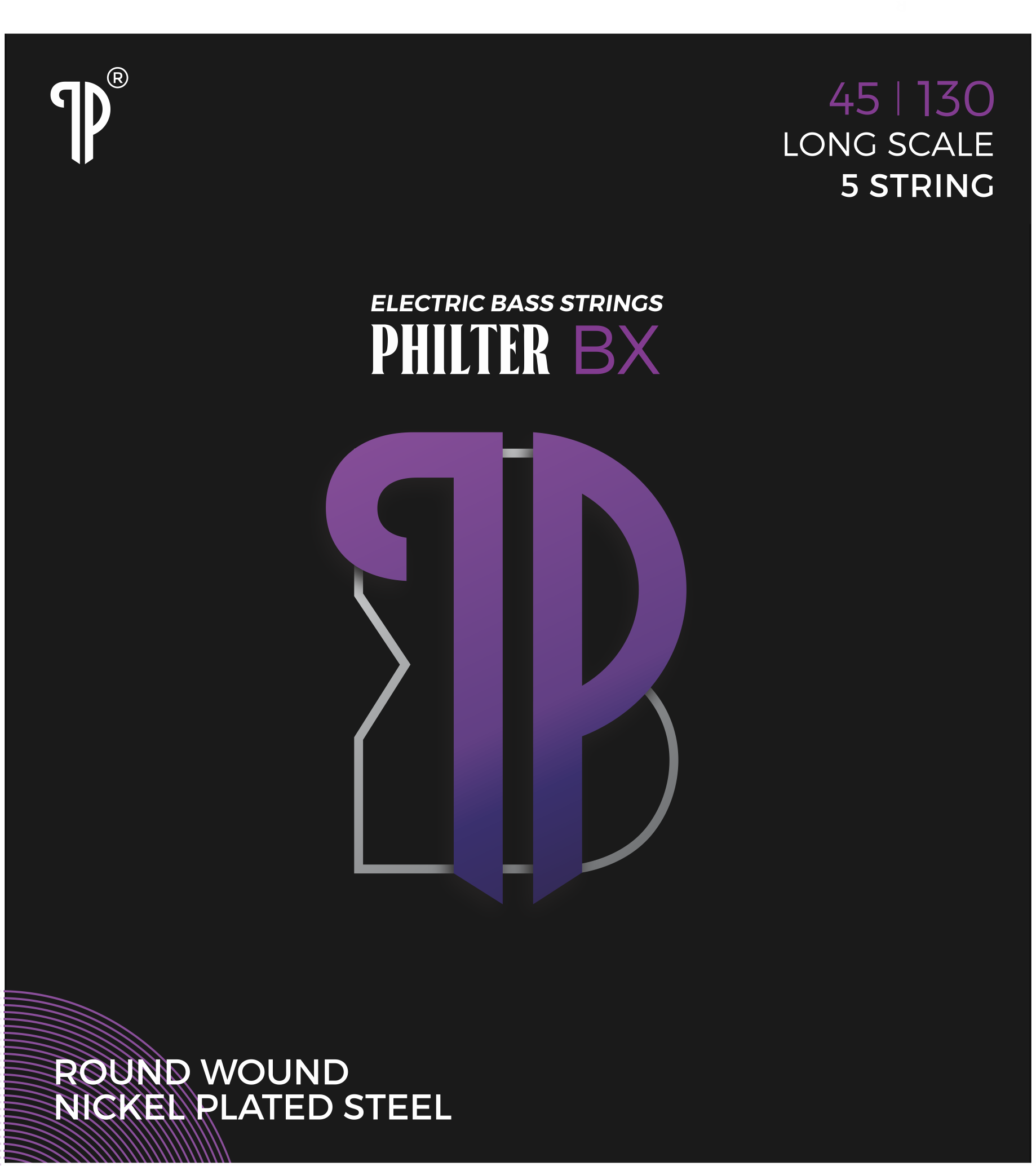 Philter BX Bass Strings Round Wound Nickel Plated Steel
