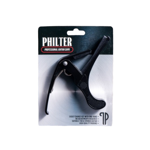 Philter Zinc Guitar Capo (Black)