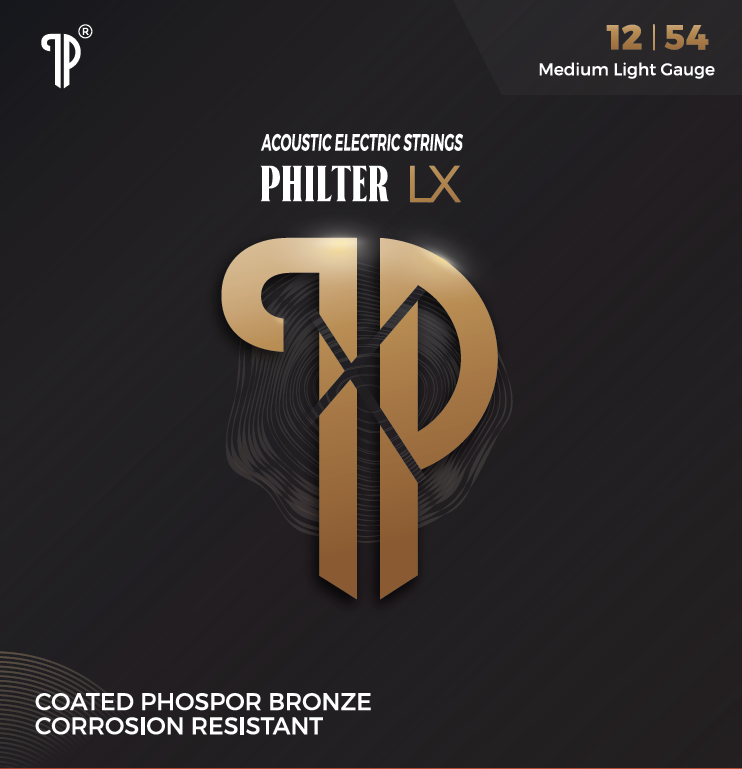 Philter LX Coated Phosphor Bronze Strings 