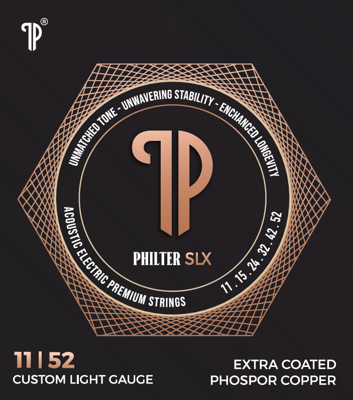 Philter SLX Strings Extra Coated Phosphor Bronze