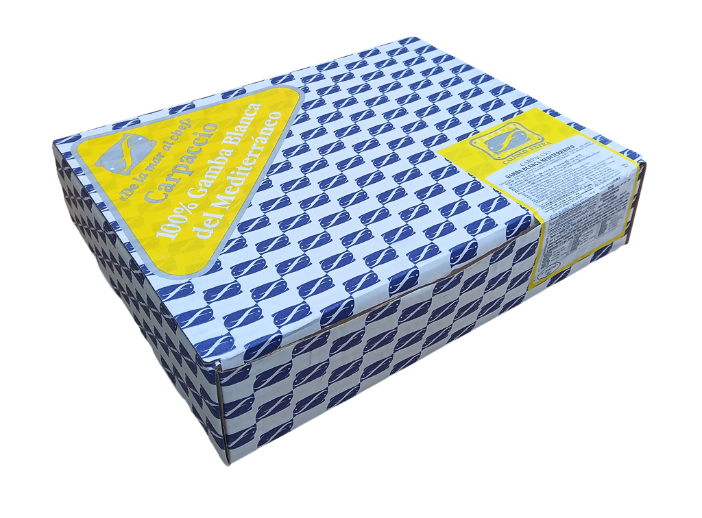 Carpaccio 100% Gamba Blanca del Mediterráneo