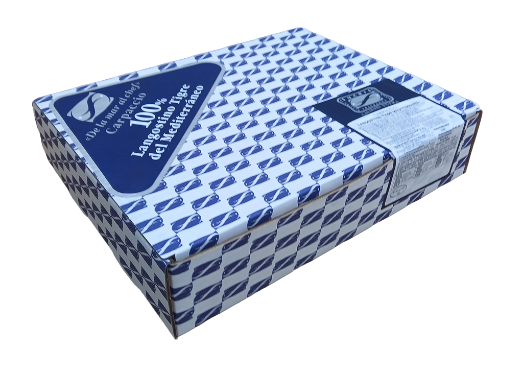 Carpaccio 100% Langostino Tigre del Mediterráneo