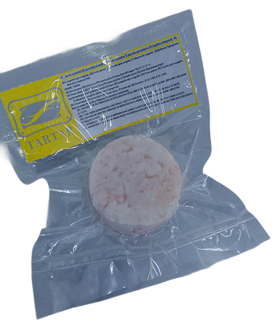 Tartar 100% Gamba Blanca del Mediterráneo