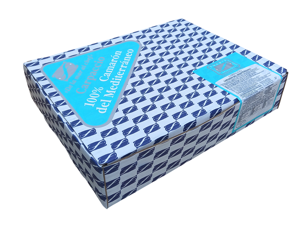 Carpaccio 100% Camarón Quisquilla del Mediterráneo