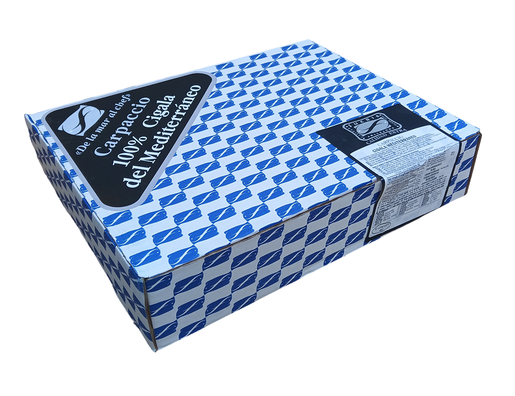 Carpaccio 100% Cigala del Mediterráneo