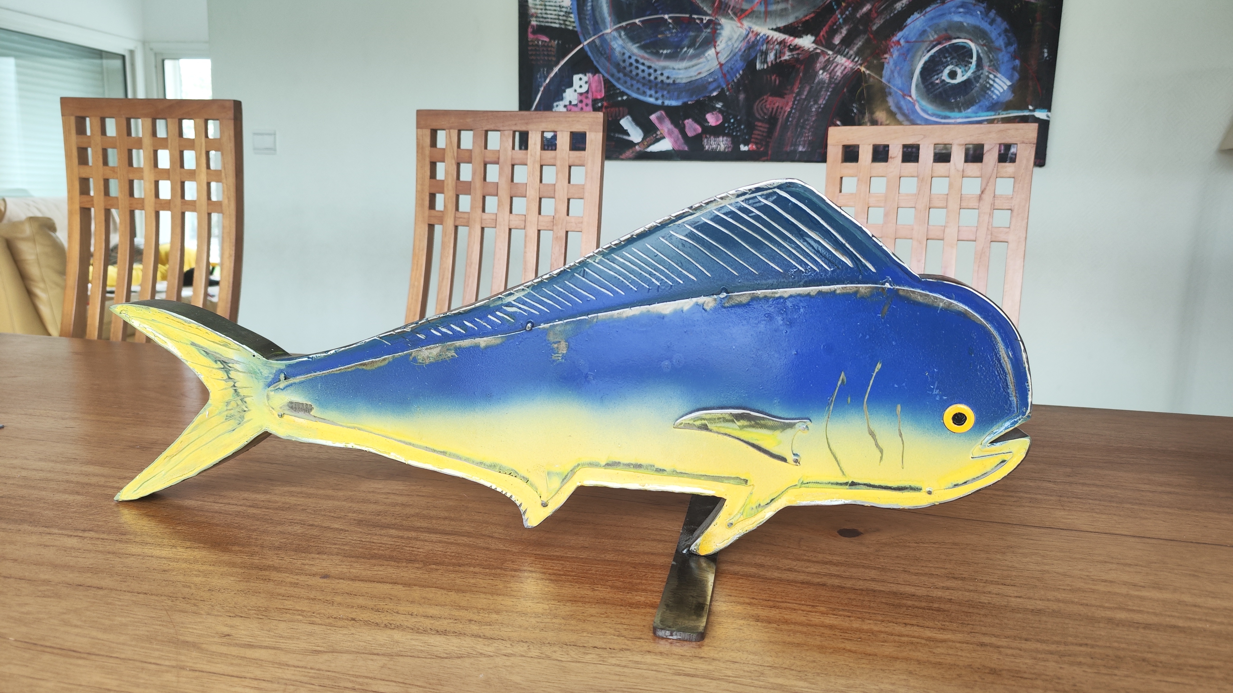 Coryphene en métal "Marguerite"