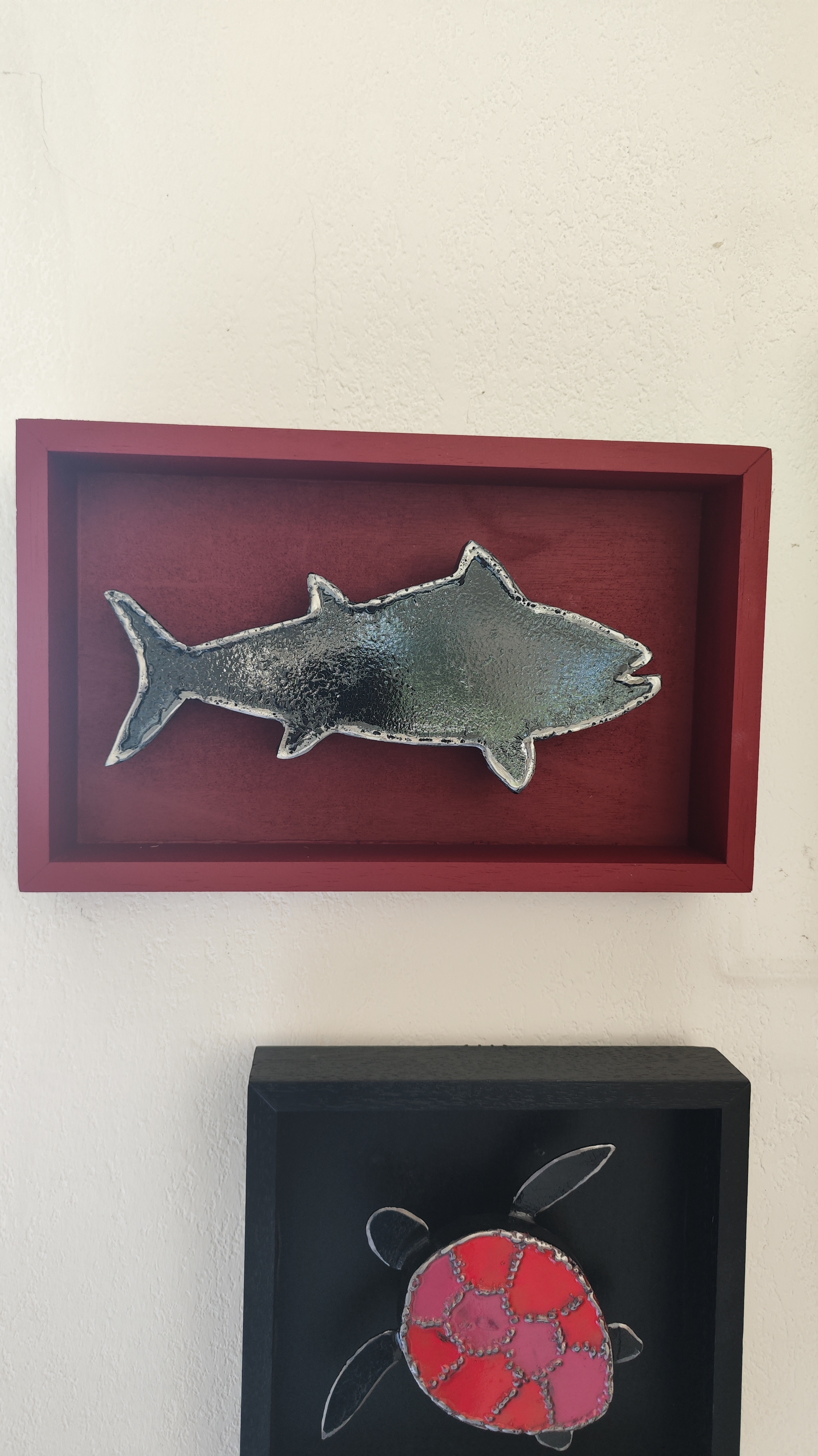 Décoration murale en forme de poisson