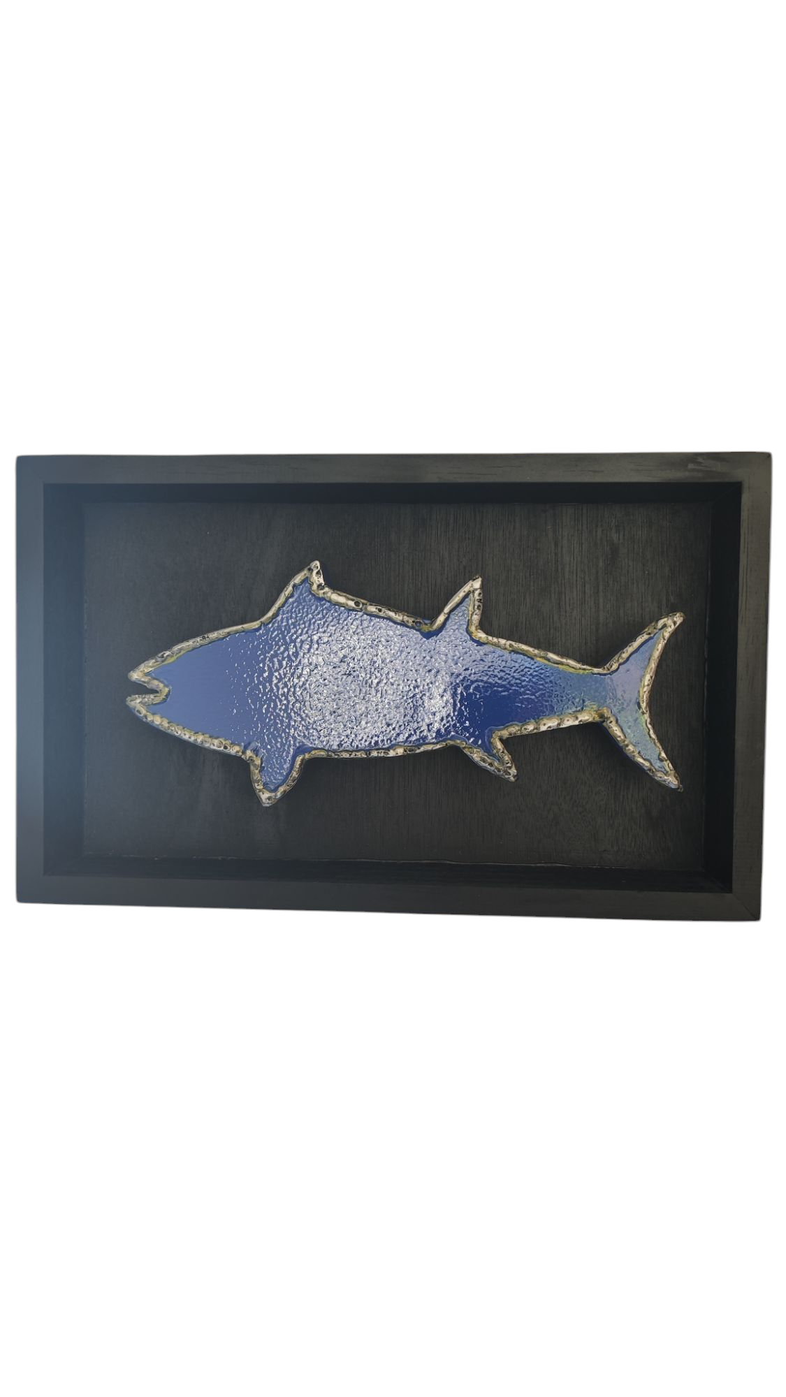 Décoration murale en forme de poisson 