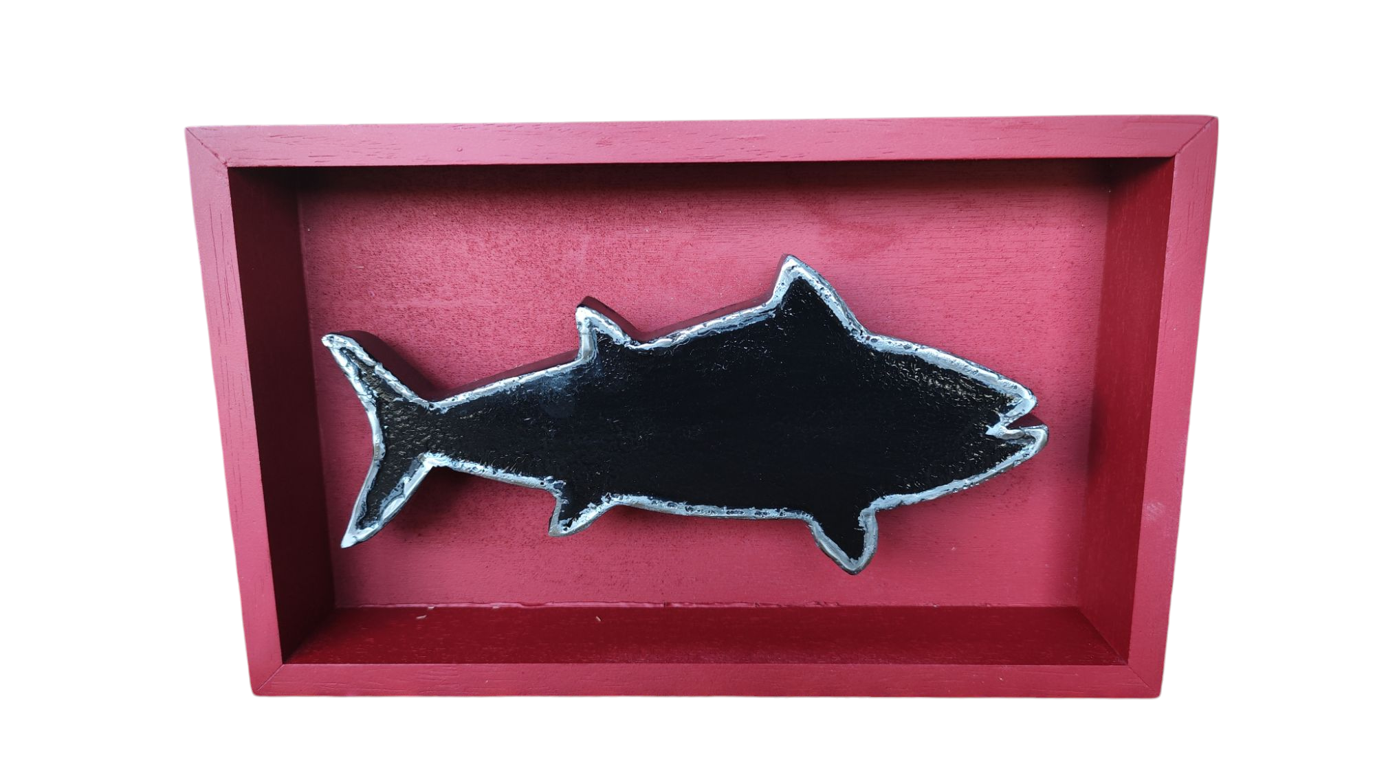 Décoration murale en forme de poisson