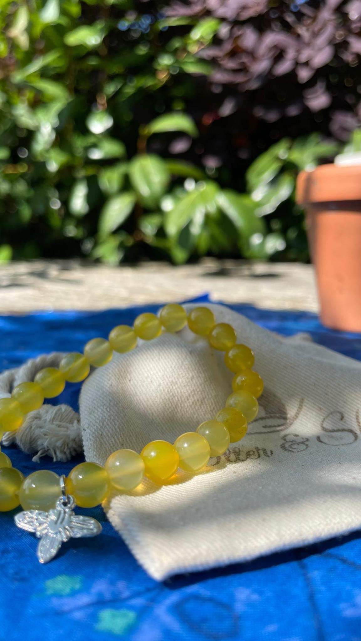 Honey Calcite Bracelet 