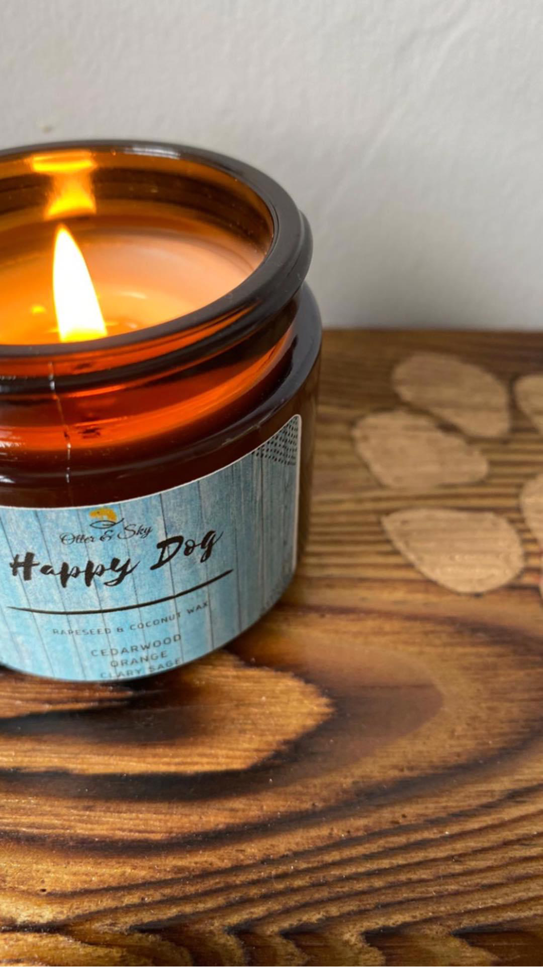 Happy Dog Aromatherapy Candle