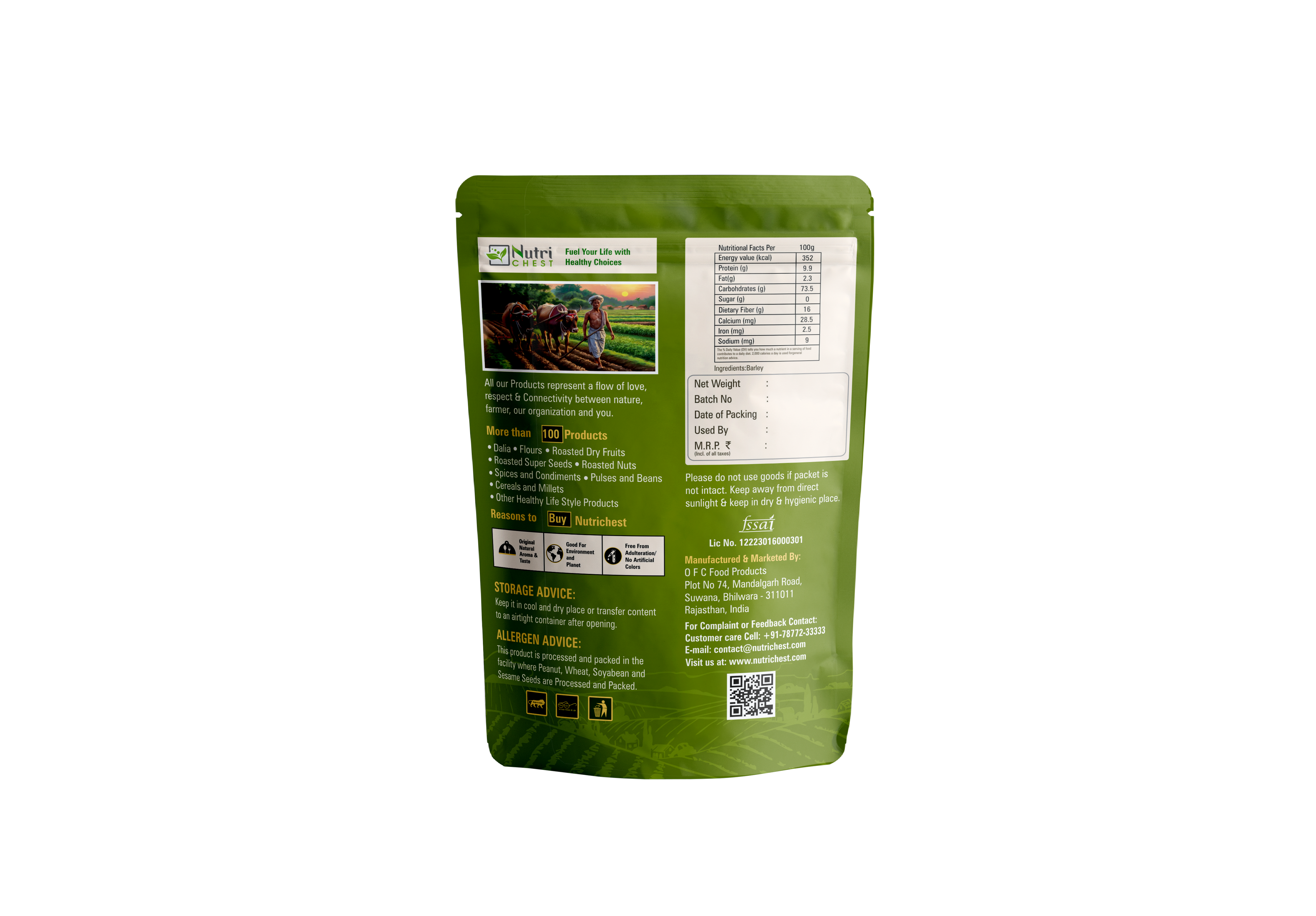 Barley Atta 2 kg