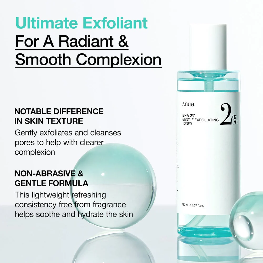 Anua BHA 2% Gentle Exfoliating Toner 150ml