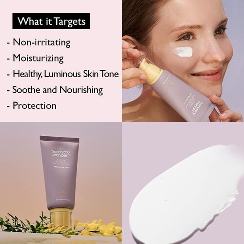 Haruharu Wonder Black Rice Pure Mineral Relief Daily Sunscreen SPF 50+ 50ml