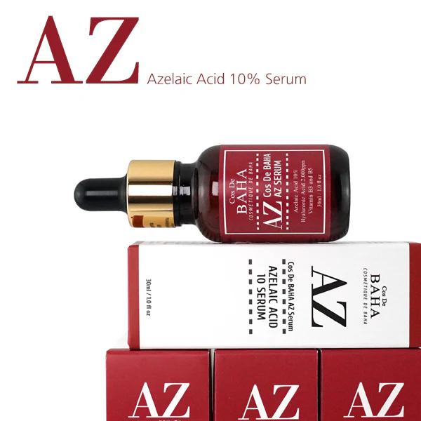 Cos De BAHA Azelaic Acid 10% B5 Niacinamide Hyaluronic Acid Serum 30ml